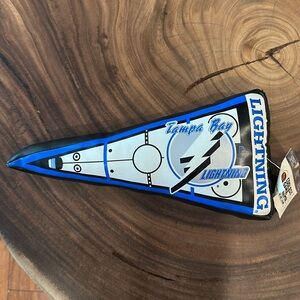 Vintage Good Stuff NHL Tampa Bay Lightning Foam Plush Car Pennant Window Hanger